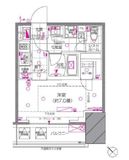 ピアース赤坂 7階 間取り図