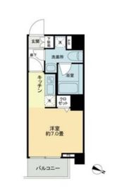 KDA品川大崎 204 間取り図