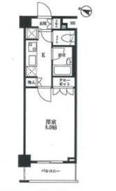 ラグジュアリーアパートメント西新宿 4階 間取り図