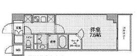 ジニア深川住吉 702 間取り図