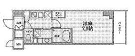 ジニア深川住吉 704 間取り図