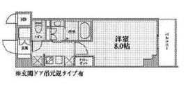 ジニア深川住吉 607 間取り図