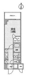 ジニア深川住吉 610 間取り図