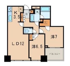 シティタワーズ豊洲ザ・シンボル 14階 間取り図