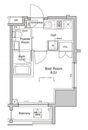 プラウドフラット浅草雷門 202 間取り図