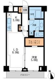 NTPRレジデンス鷹番 105 間取り図