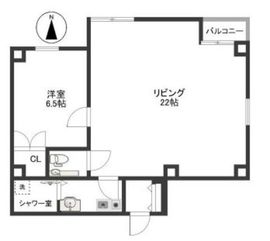 モンテプラザ麻布 806 間取り図