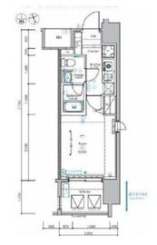 シーフォレシティ芝浦 5階 間取り図