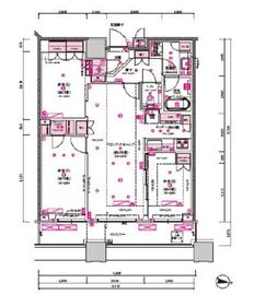 目黒第一マンションズ 1309 間取り図