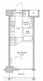 プラウドフラット戸越公園 310 間取り図