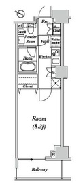 グレイスコート目黒 3階 間取り図