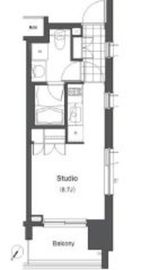 LaSante千駄木 (ラサンテ千駄木) 1001 間取り図