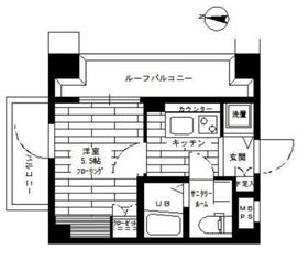 ステージファースト恵比寿二番館 503 間取り図