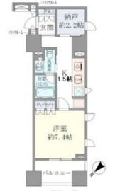 ブリリア銀座id 6階 間取り図