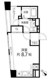 レニール本駒込 905 間取り図