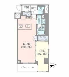 エヴァート長者丸 213 間取り図