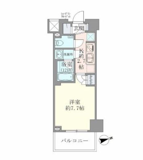 エヴァート長者丸 110 間取り図