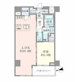 エヴァート長者丸 102 間取り図