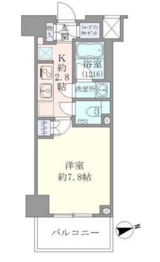 エヴァート長者丸 212 間取り図