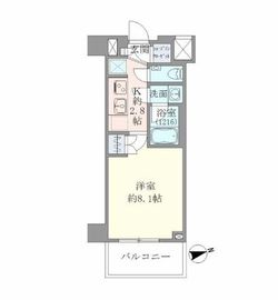 エヴァート長者丸 106 間取り図