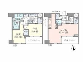 エヴァート長者丸 305 間取り図