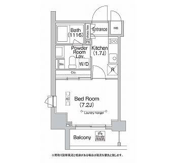 エミネンス高輪台 1007 間取り図