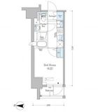 アーバネックス南品川 601 間取り図