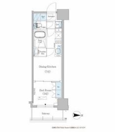 アーバネックス銀座東2 402 間取り図