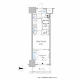 アーバネックス銀座東2 403 間取り図