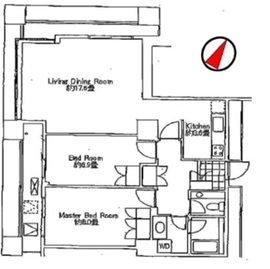 グランパークハイツ 2506 間取り図