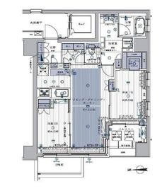 サンクレイドル御苑内藤町 4階 間取り図