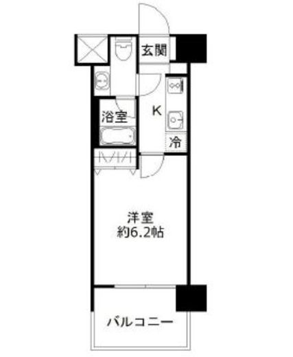 フォレシティ豊洲 1004 間取り図