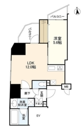 クレイシア神田淡路町 9階 間取り図