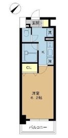 プロシード都立大学 802 間取り図