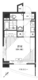 パレステュディオ中目黒 11階 間取り図