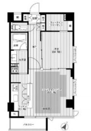 フィールアイ松濤 3階 間取り図