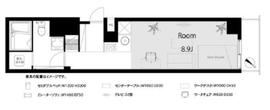 パークノヴァ神宮前 5階 間取り図