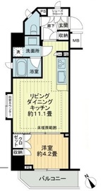 アデニウム新橋 2階 間取り図