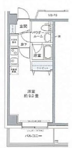 プライムアーバン豊洲 211 間取り図