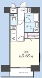 シエル新堀 1303 間取り図