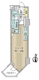 Feel A 渋谷 3階 間取り図