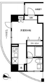 アーバンファースト神楽坂 3階 間取り図