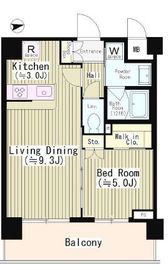 エディアン目黒本町 302 間取り図