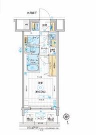 ディームス品川南大井 915 間取り図