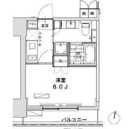 グランディオール広尾テラス 1004 間取り図