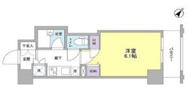 ジェイフラッツ初台 408 間取り図