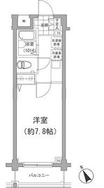 アーデン目黒不動前 204 間取り図