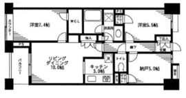 レジディア日本橋馬喰町 703 間取り図