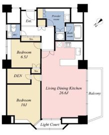 麹町三番町マンション 5階 間取り図