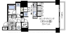 パークタワー東中野 19階 間取り図